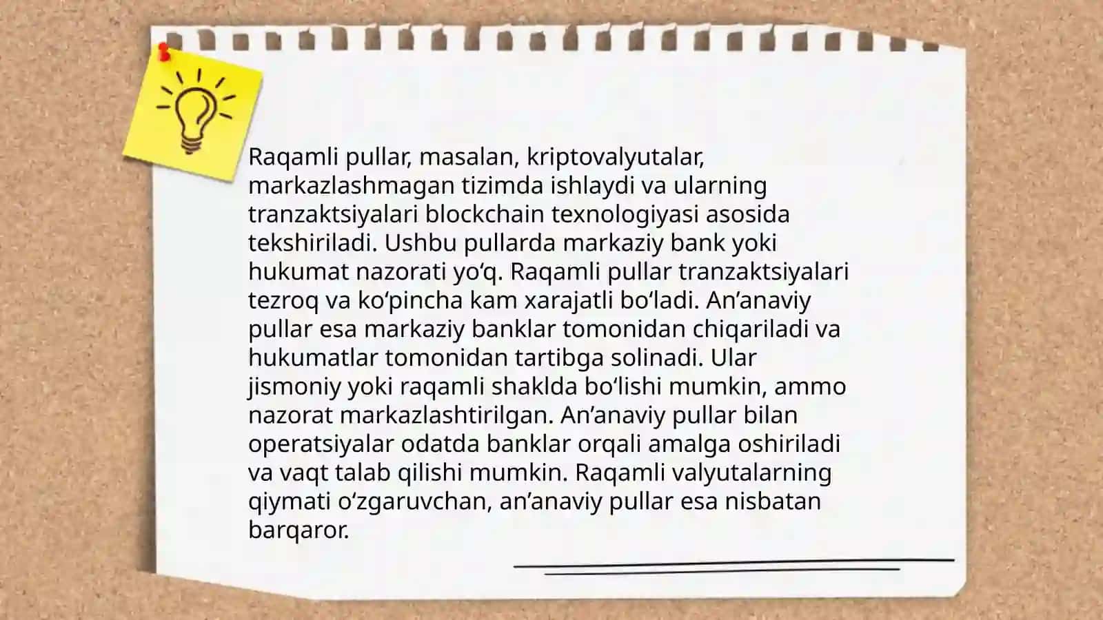 RAQAMLI NAXT PULLAR FOYDALILIGI 4