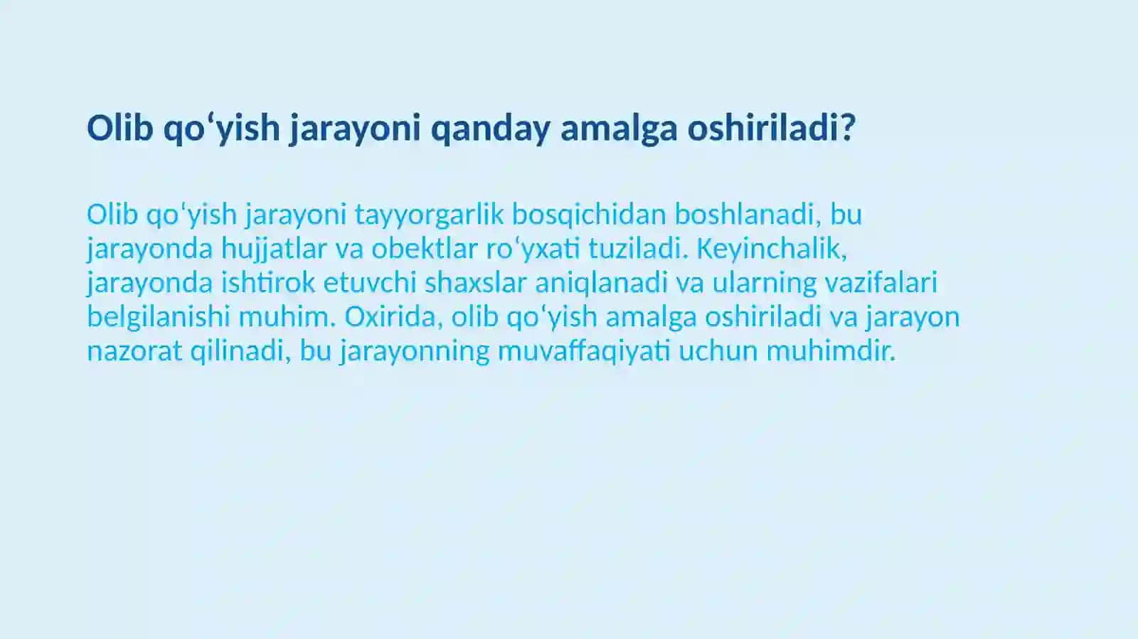Obektlar va hujjatlarni olib qoʻyish 4