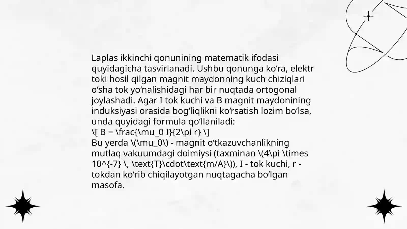Laplas qonuni. Kapillyar hodisalar 4