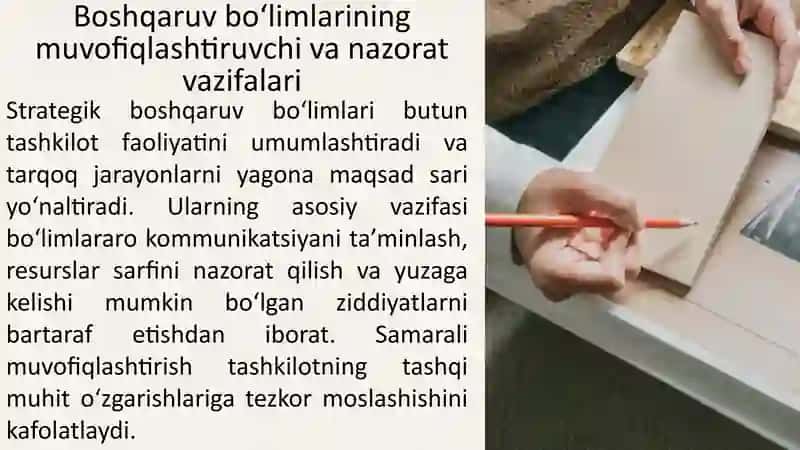 Tashkiliy madaniyat va qo'mitalar 4