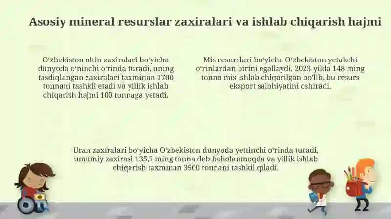 Oʻzbekistonning foydali qazilmalari haqida ma'lumot 4