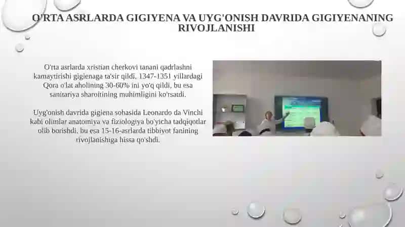 Gigiyenaning rivojlanish tarixi 4