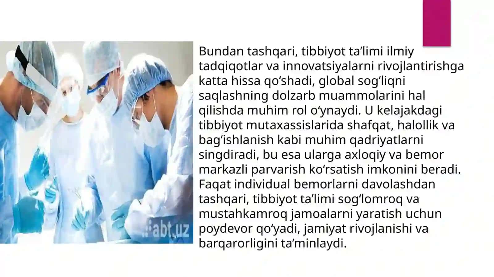 Tibbiyot ta’limi 4