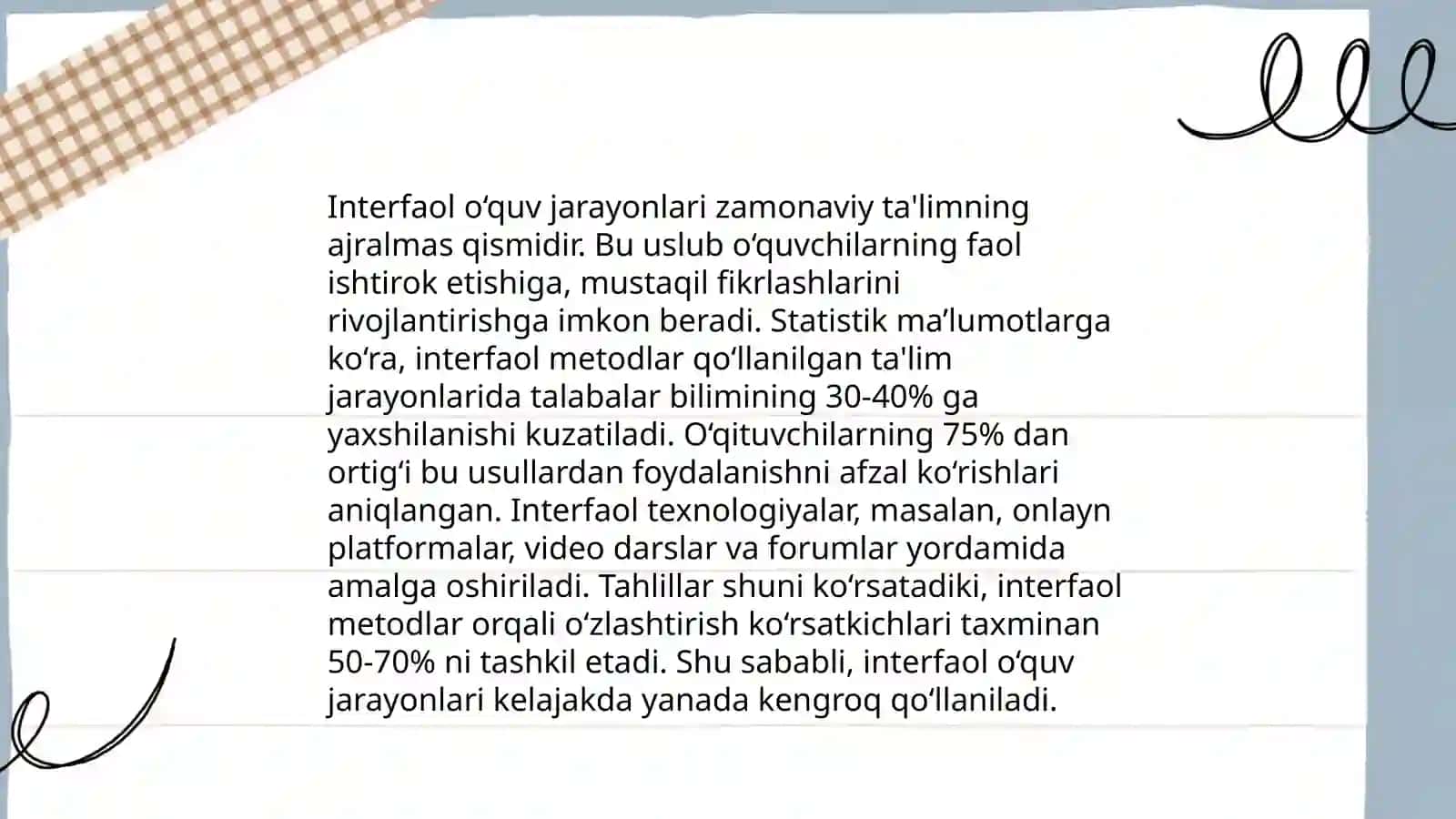 Interfaol metodlar 4