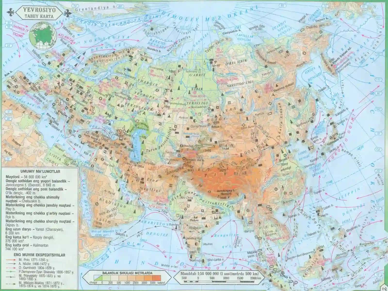 Yeryozasining geografik o‘rni 4