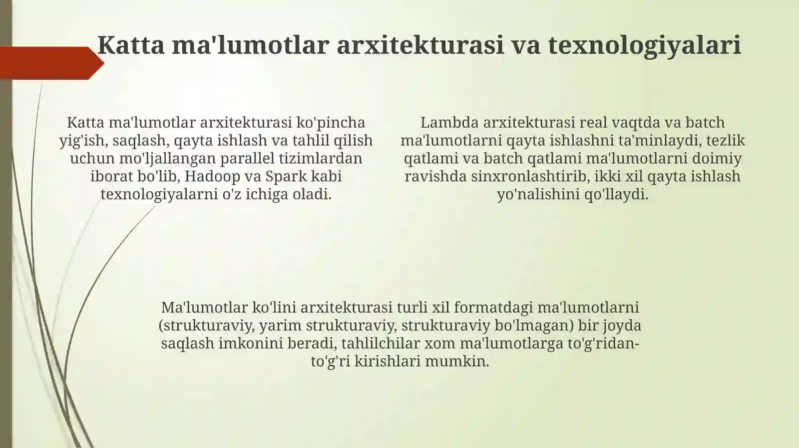 Bid datatexnalogiyapalar 4