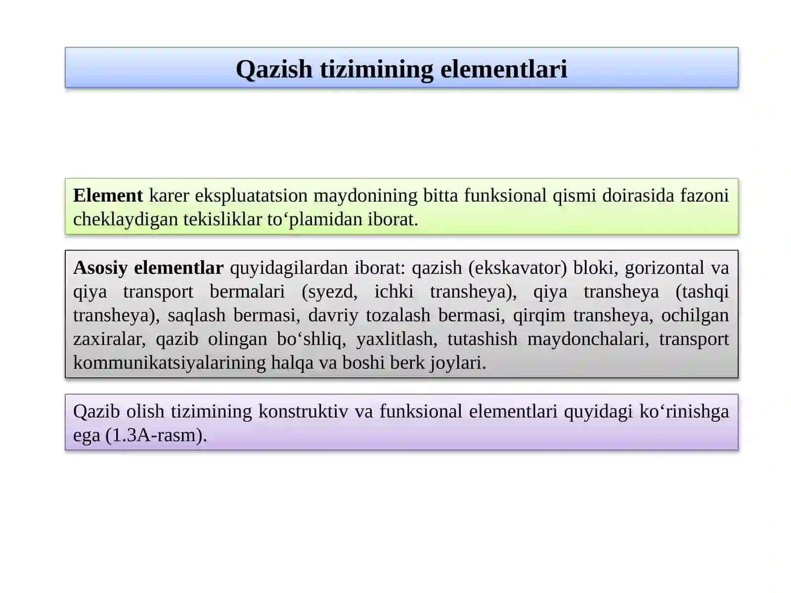 Qazishtizimlari tasnifi 4