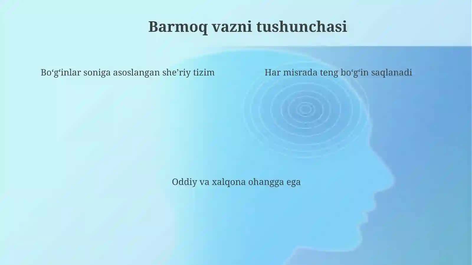 Barmoq vazni xususida "Devoni-lug'otit-turk" asaridagi to'rtliklar sharhi 4