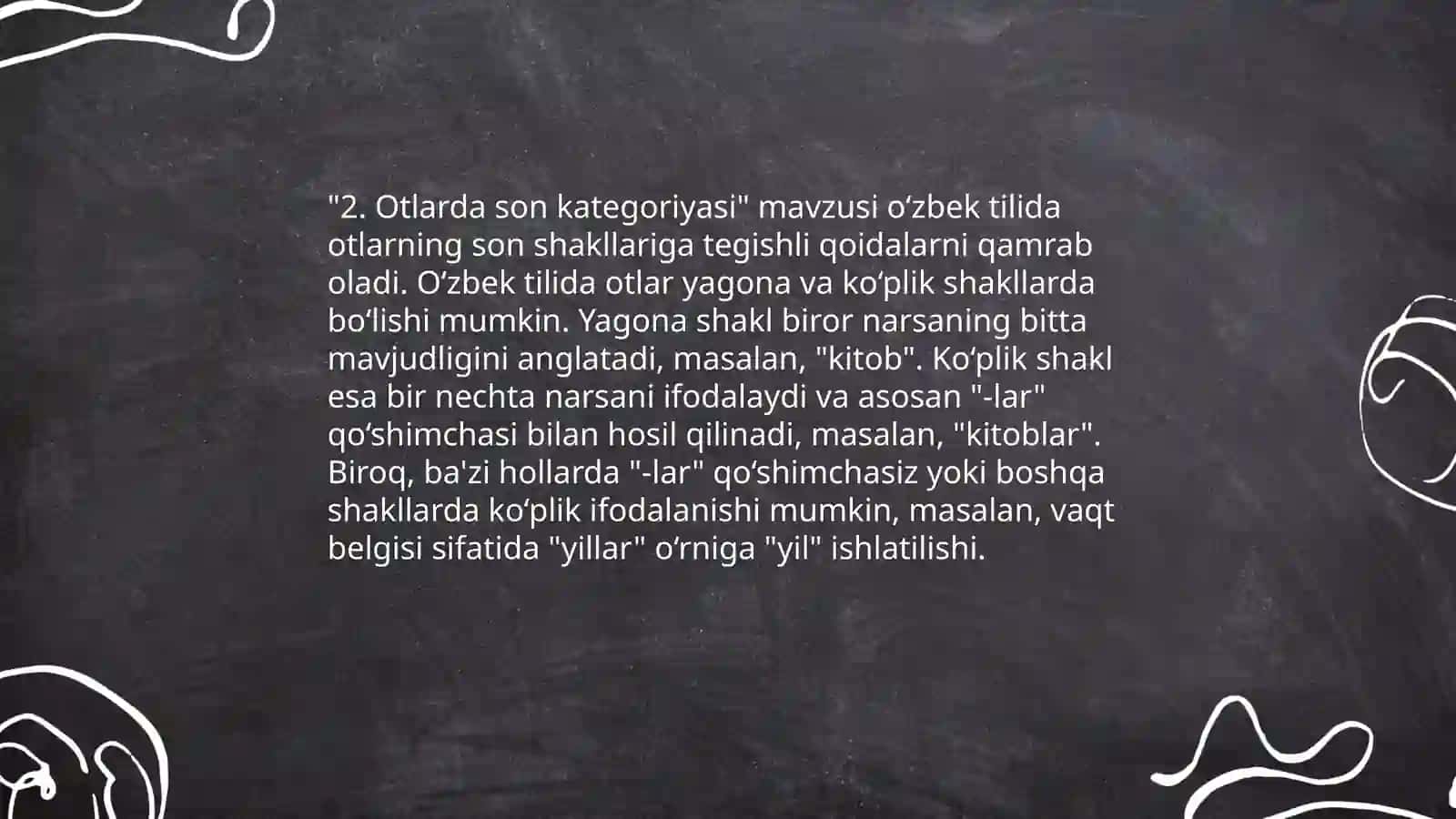 Ot soʻz turkumi va uning maʼno turlari 4