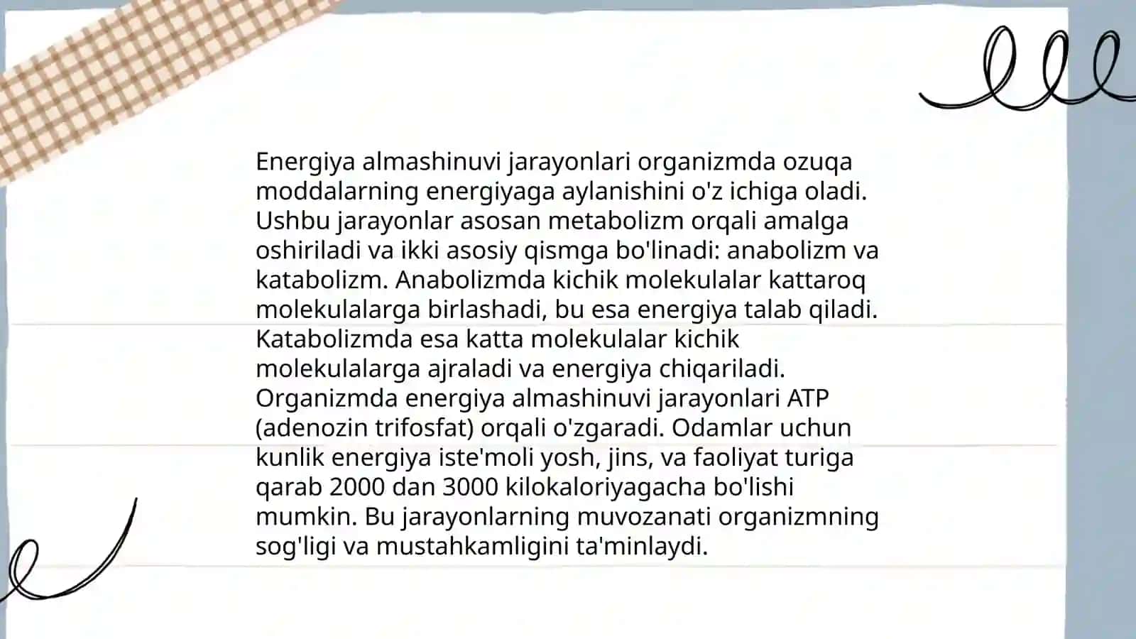 Energiya almashinish boshqarilishi 4