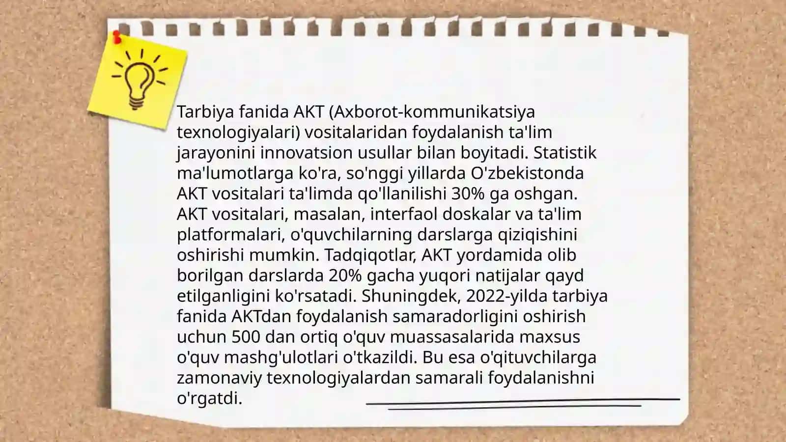 Tarbiya fanini oʻqitishda metod va vositalar 4