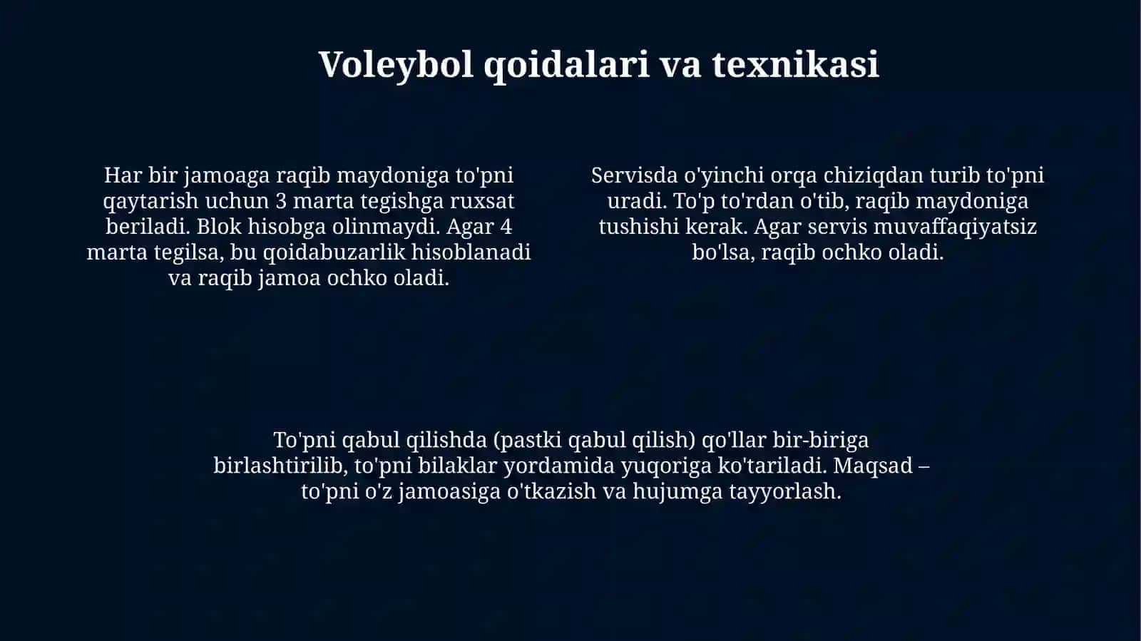 Valleybol 4