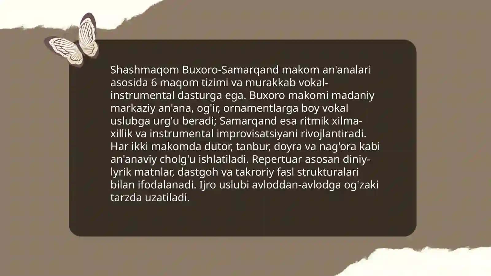 Buxoro-Samarqand ijro uslubi 4