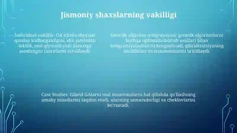 Genetik Algoritmni Amalga Oshirish 4