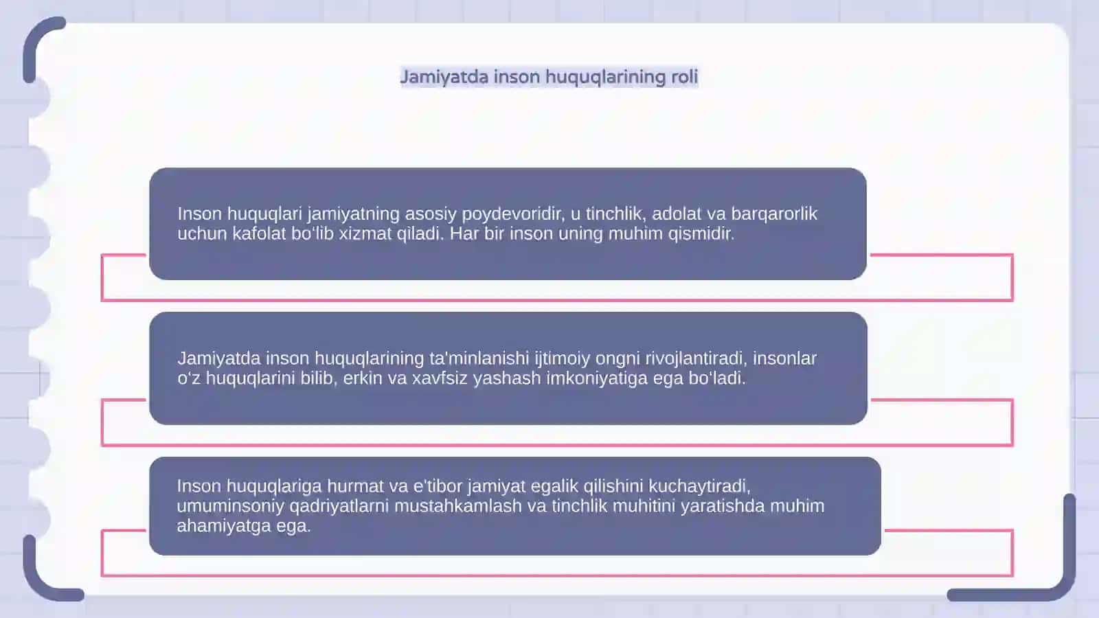 Inson huquqlari jamiyat poydevori 4