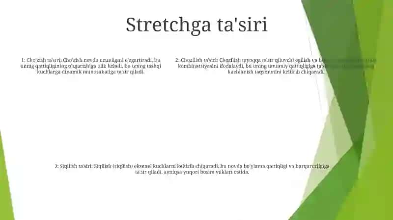 Chozilish Va Siqilishdan Sterjen O'Z Xususiy O'G'Irligini Hisobga Olish 4