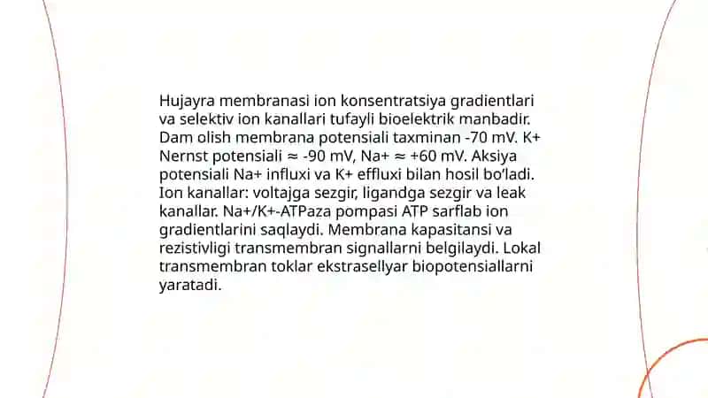 Biopatensiallar 4