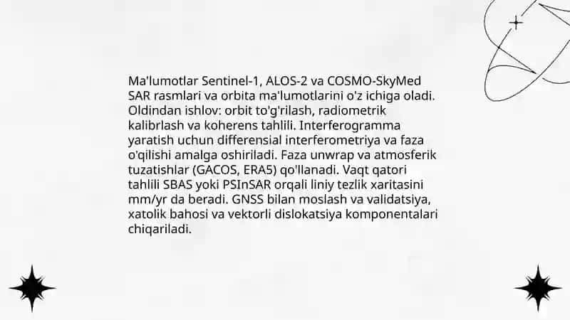 Yangi tektonik harakatlar xaritalari bilan ishlash 4