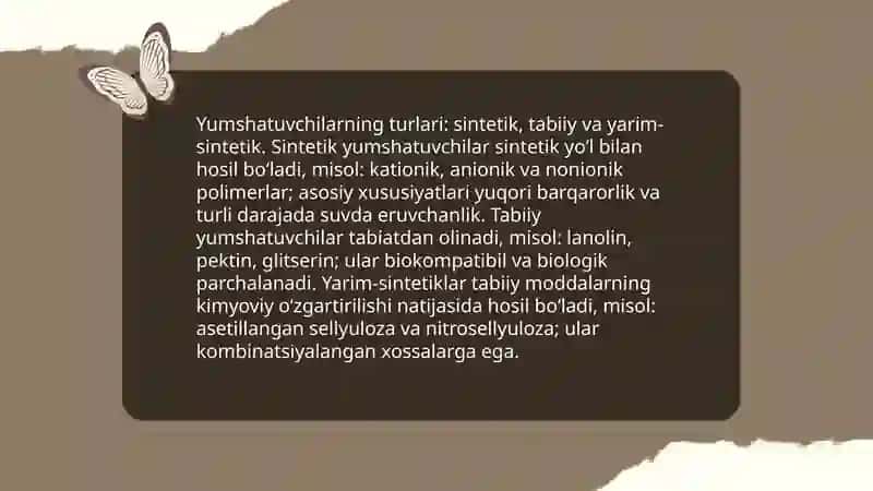 Yumshatuvchilar 4