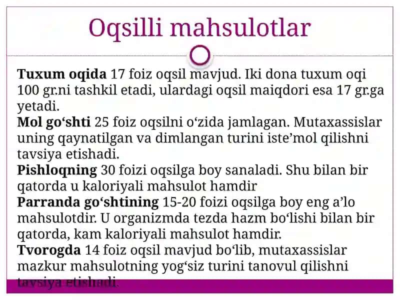 Oqsillar 4