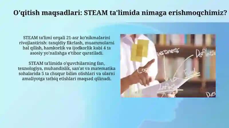 STEAM ta'limining asosiy kompetentlari 4