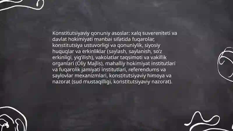 Xalq hokimiyatchiligini konstitutsiyaviy asoslari 4