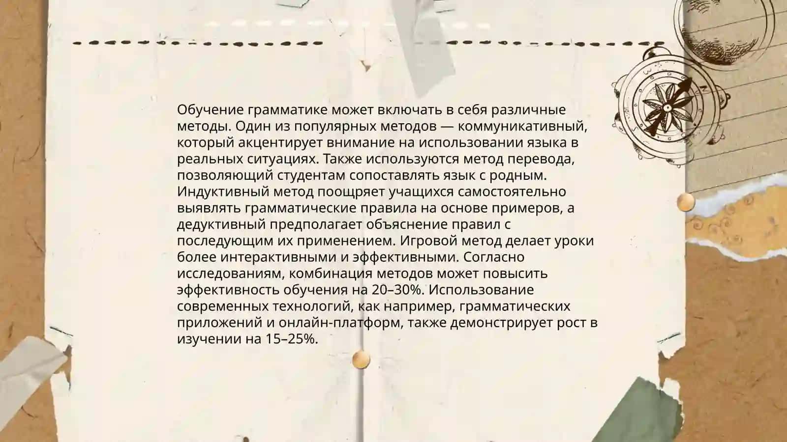 Методика формирования лингвистической компетенции учащихся на уроках русского языка 4