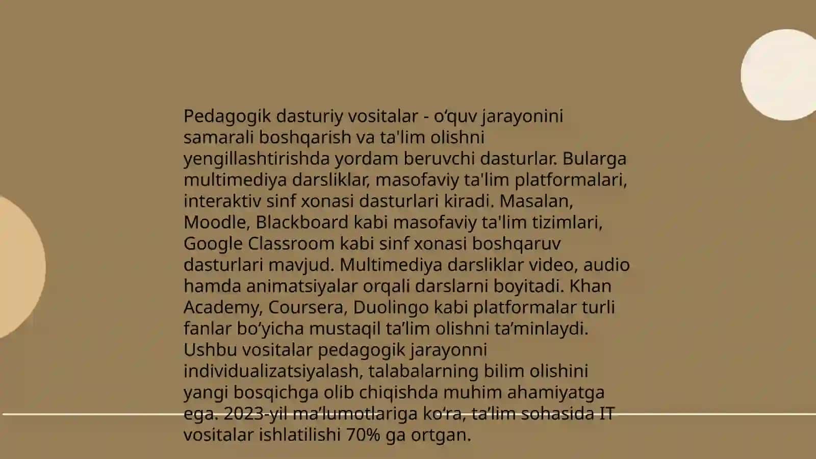 Pedagogik dasturiy vositalarni tayyorlash 4