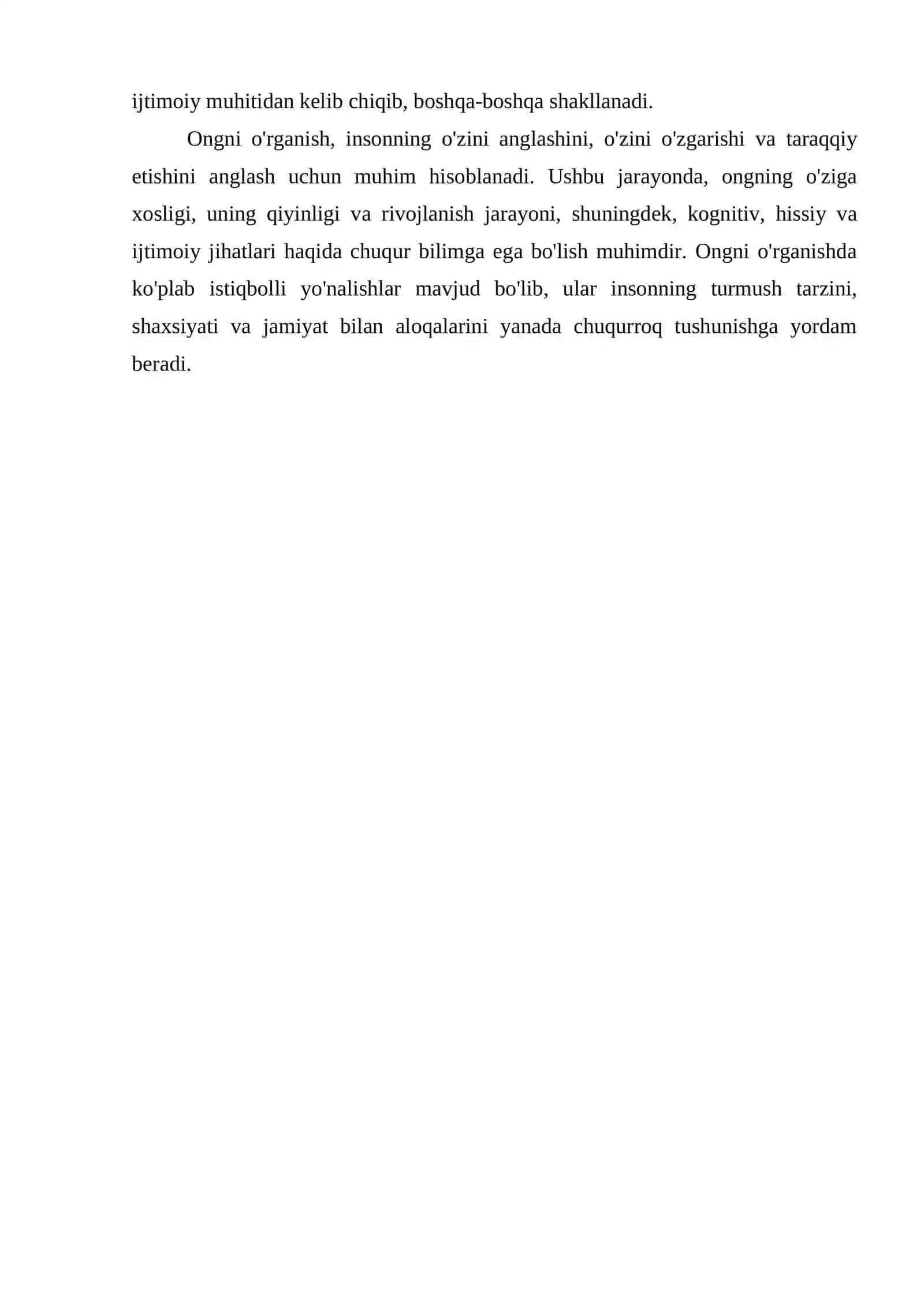 Ong haqida tushuncha 4