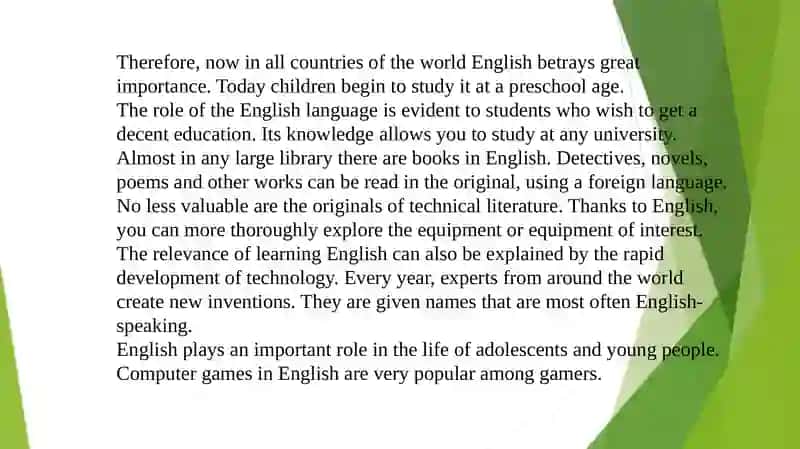 English Among The World Languages 4