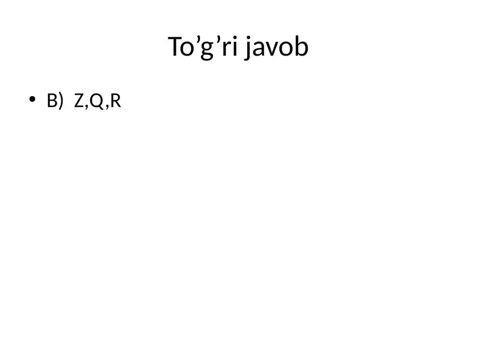 TESTLAR 4