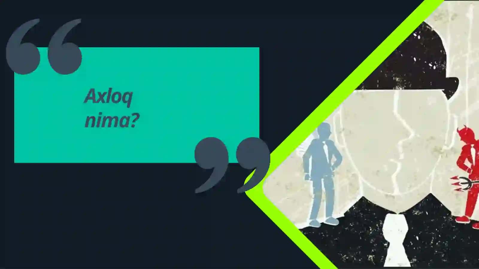 Til va axloq 4