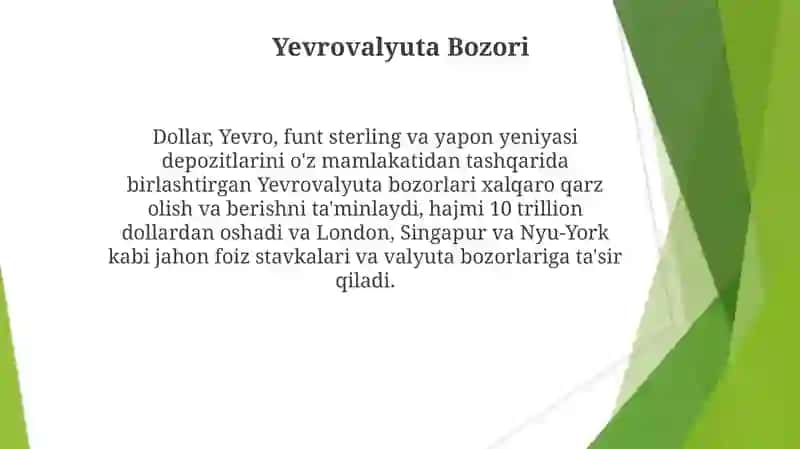 Xalqaro fond bozorlari 4