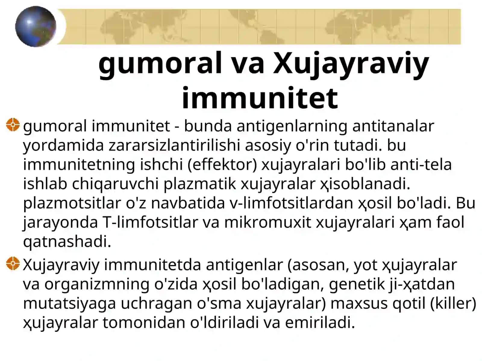 IMMUNITET PATOFZIOLOGIYASI 4