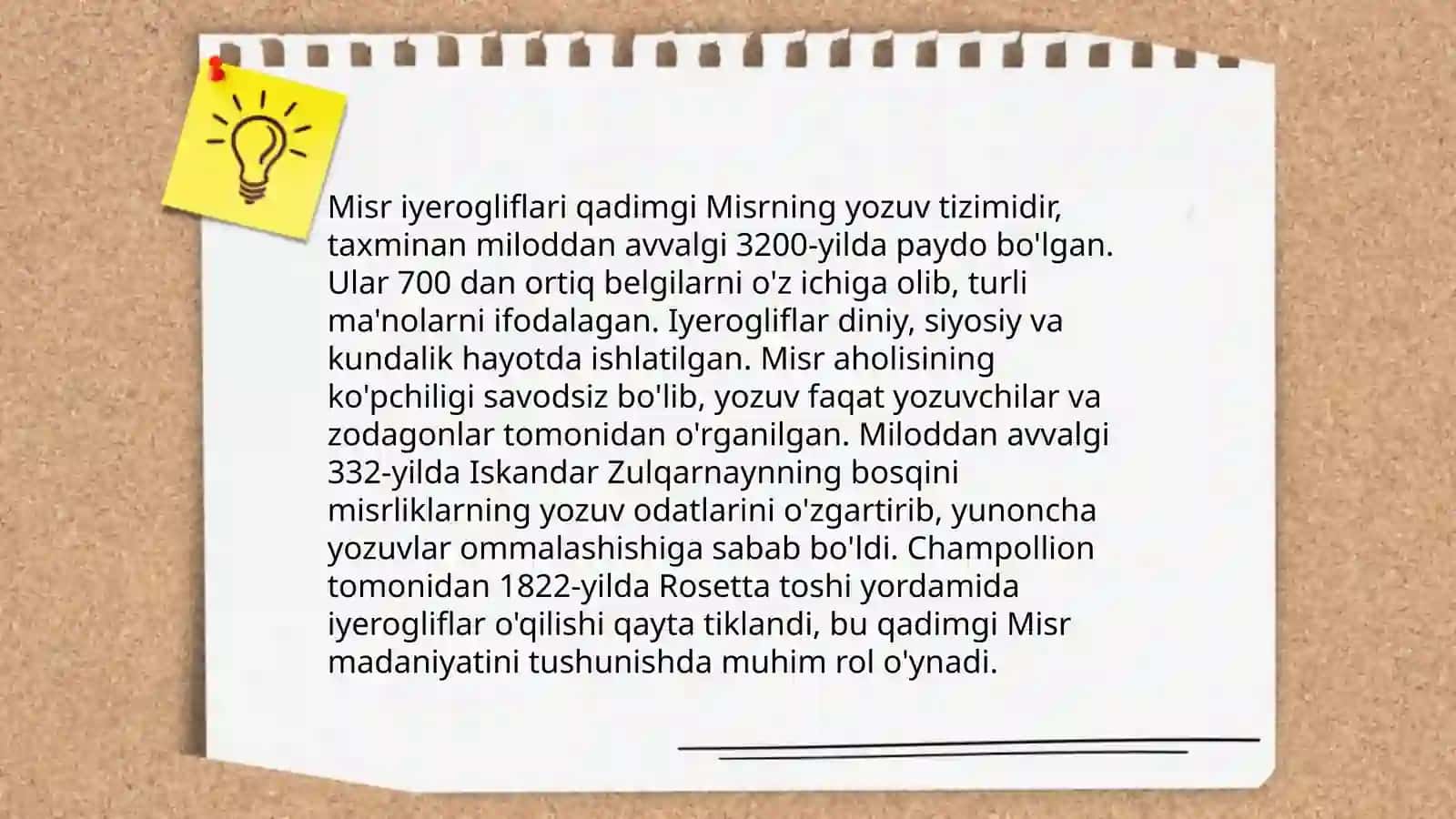 Qadimgi Sharq va Ğarbda savodxonlik va axborot almashinuvi 4