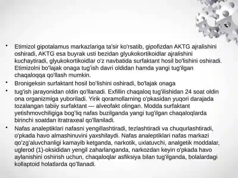 Nafas a'zolariga ta'sir etuvchi vositalar 4