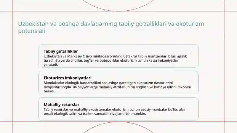 Markaziy Osiyo Turizmi Imkoniyatlari 4