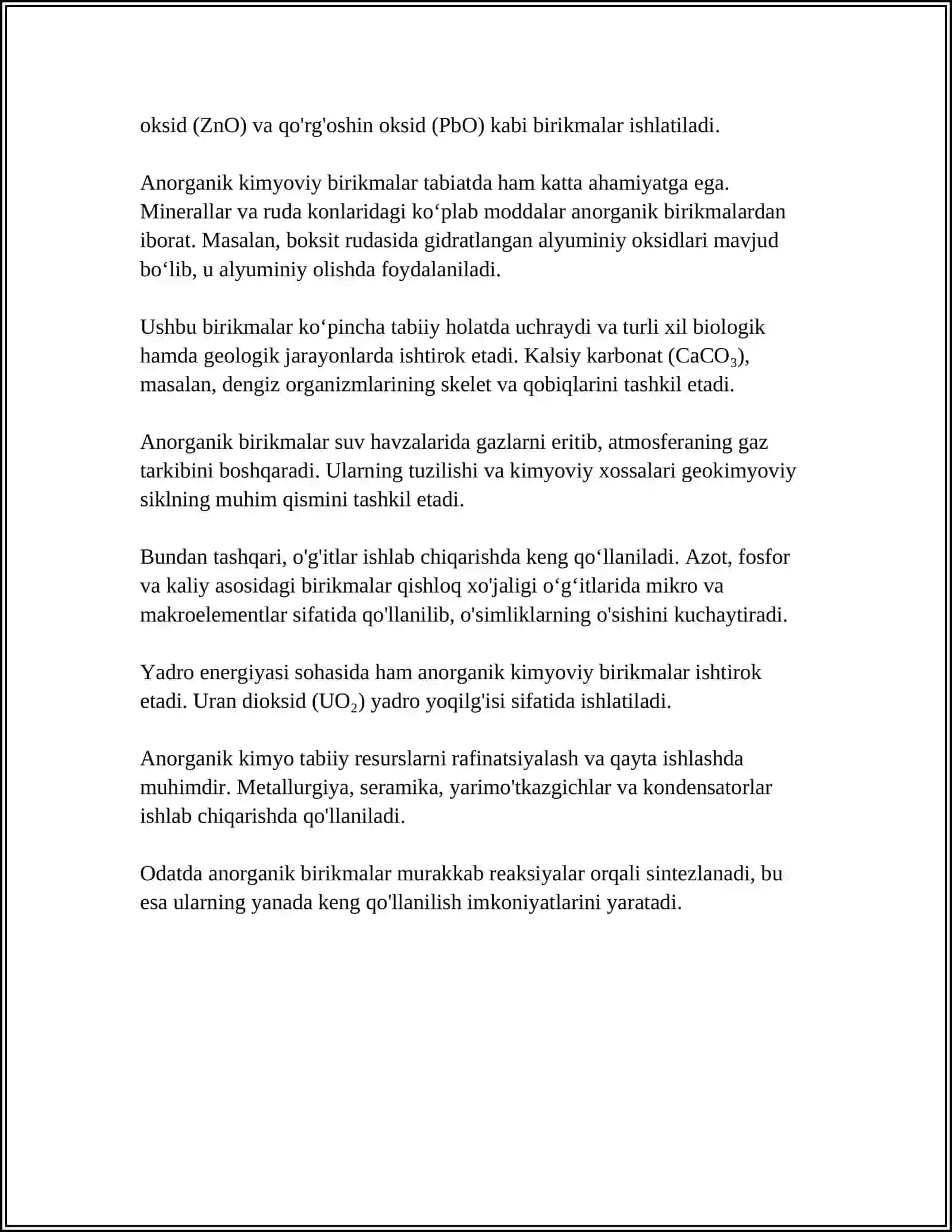 KIMYOVIY BIRIKMALAR 4