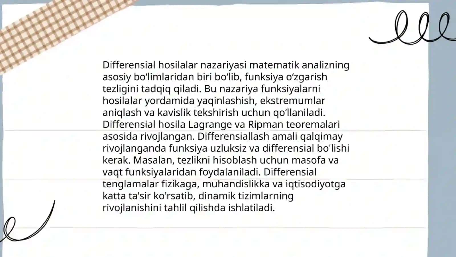 Lopitalning ikkinchi qoidasi 4