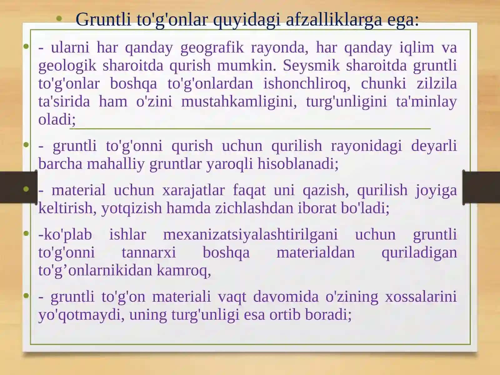 GRUNTLI TO`G`ONLAR VA ULARNING TASNIFI 4