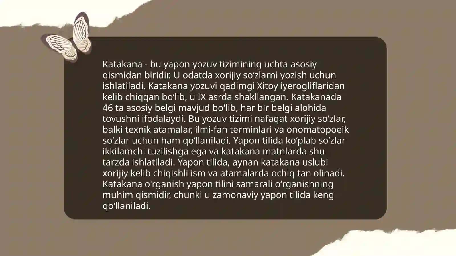 Yapon tili 4