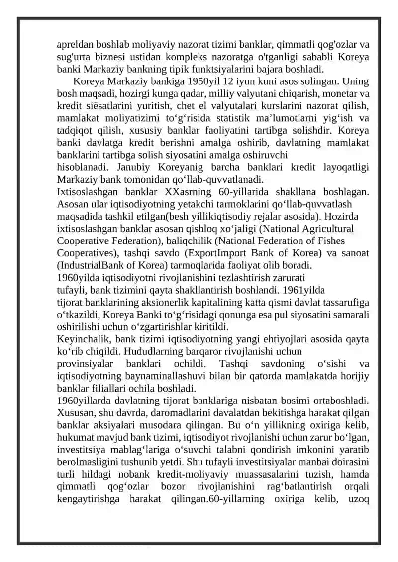Janubiy Korea Bank ishi 4