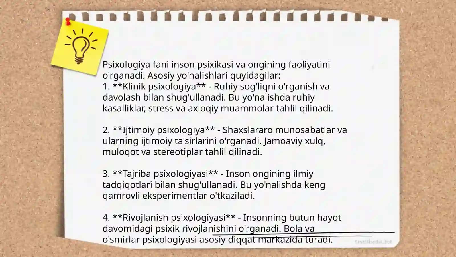 Psixologiya faniga kirish 4