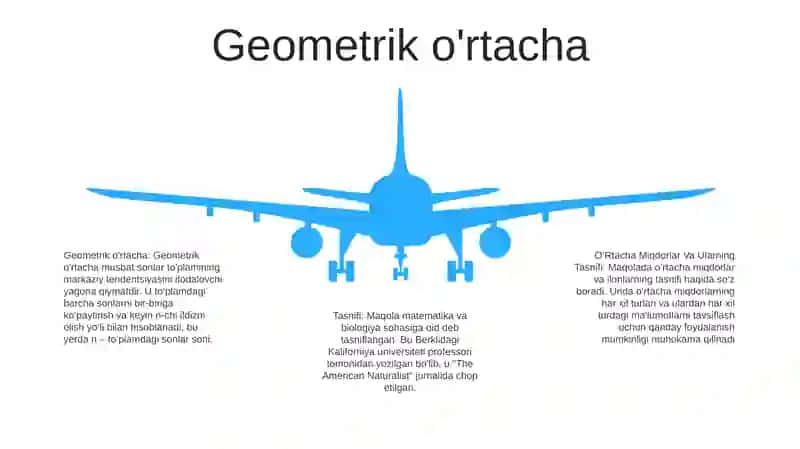 O‘Rtacha Miqdorlar Va Ularning Tasnifi 4