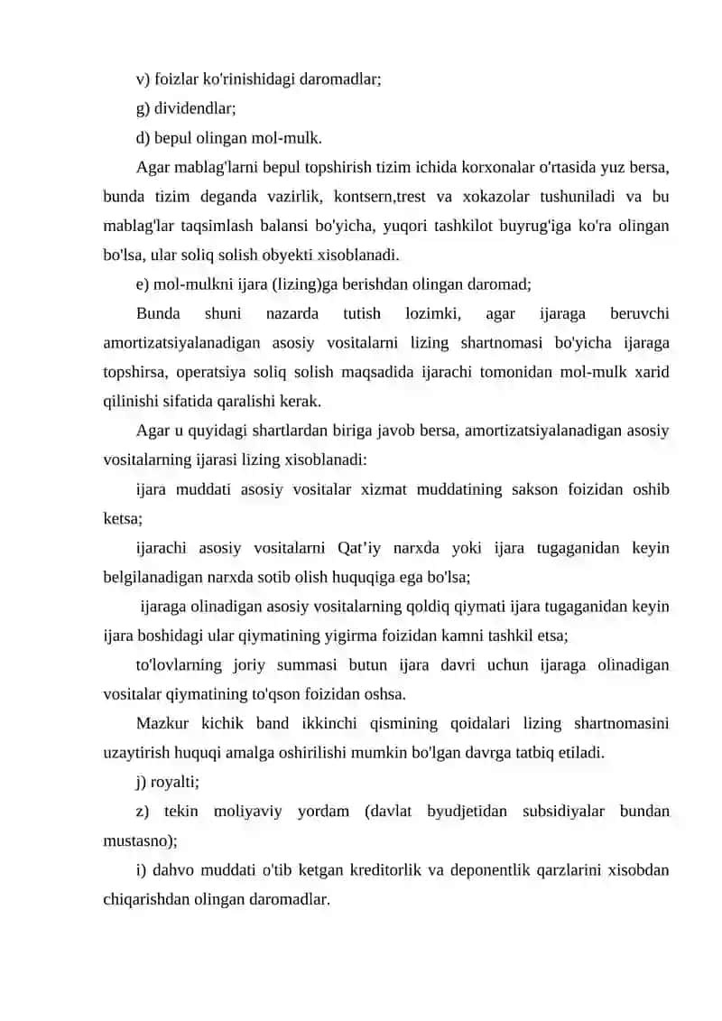 YURIDIK SHAXSLAR TO‘LAYDIGAN SOLIQLAR 4