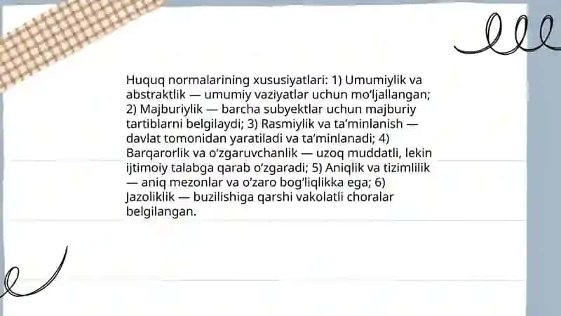 Huquq normalari 4