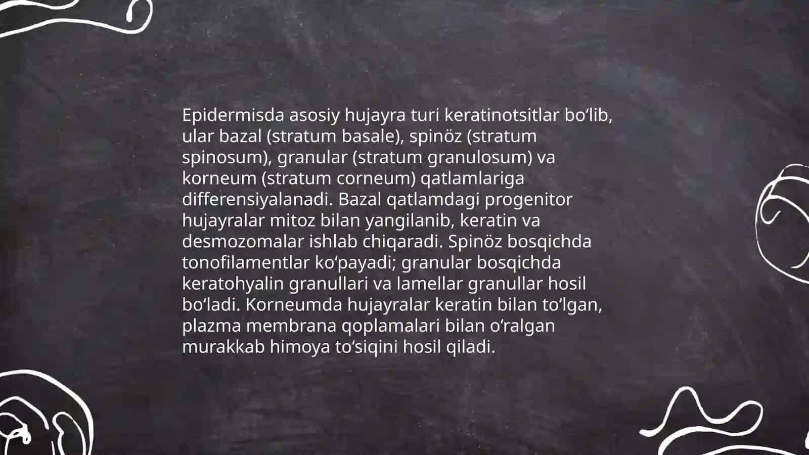 Gistalogiyadan teri mavzusi 4