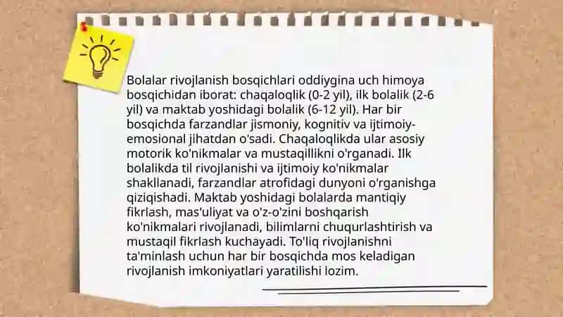Bolalar psixologiyasiga kirish 4
