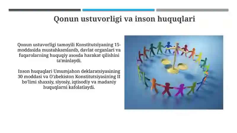 Konstitutsiyaviy-huquqiy davlat 4
