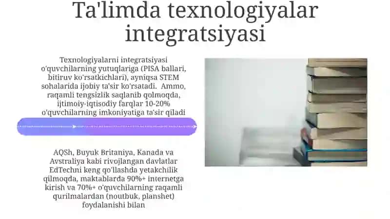 Ta'limda texnologiyalar integratsiyasi 4